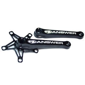 Answer BMX Answer BMX Black Alloy Mini Cranks