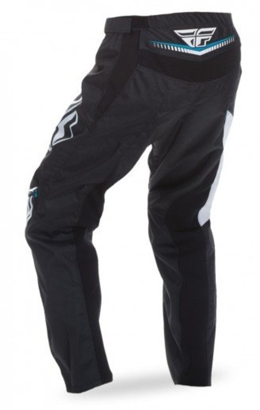 Fly Racing 2017 Fly Racing F-16 Black/White Adult Pants Size 44