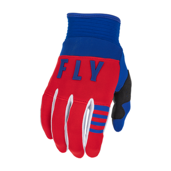 Fly Racing 2022 Fly Racing F-16 Adult Red/White/Blue Gloves