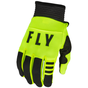 Fly Racing 2023 Fly Racing F-16 Youth Hi-Vis/Black Gloves