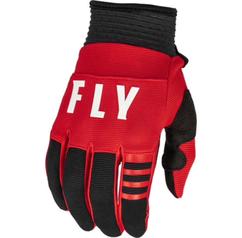 Fly Racing 2023 Fly Racing F-16 Adult Red/Black Gloves