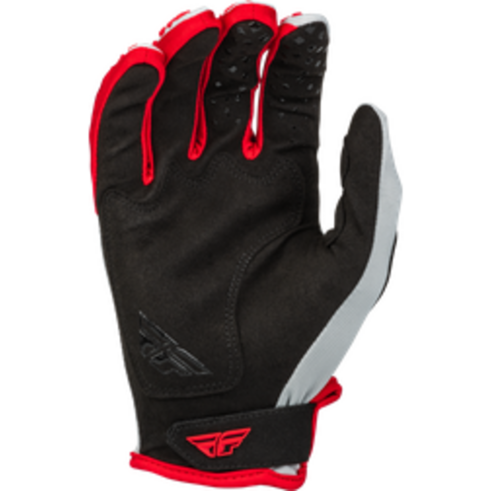 Fly Racing 2023 Fly Racing Kinetic Adult Red/Grey Gloves