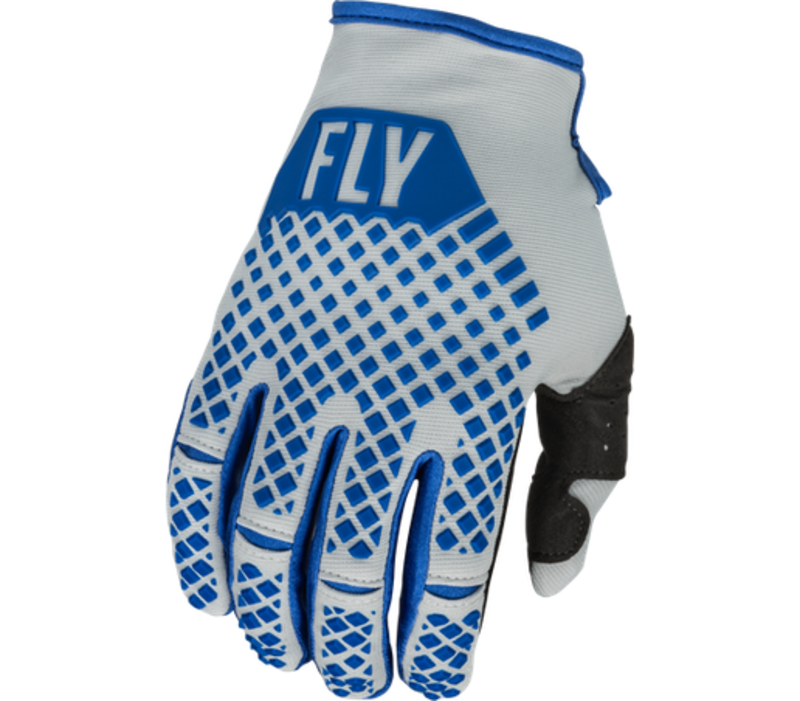 Fly Racing 2023 Fly Racing Kinetic Adult Blue/Light Grey Gloves