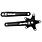 Sinz Sinz Square Taper Black Cranks