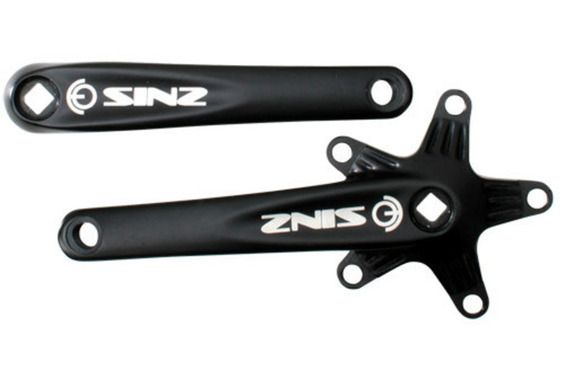 Sinz Sinz Square Taper Black Cranks