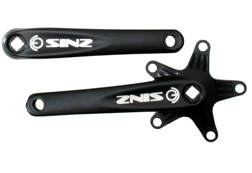 Sinz Sinz Square Taper Black Cranks
