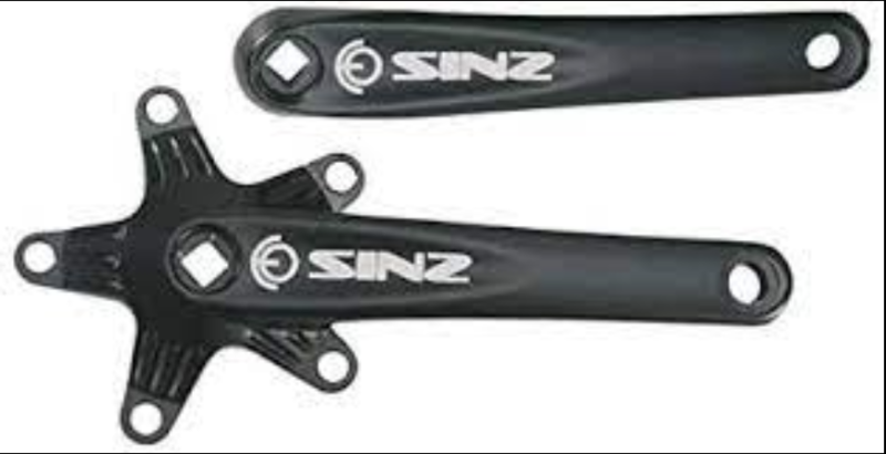 Sinz Sinz Square Taper Black Cranks