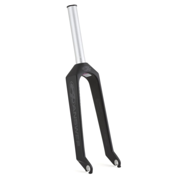Answer BMX Answer Bmx 20" Tapered  Pro 10mm (3/8) Carbon Dagger Fork Matte Black