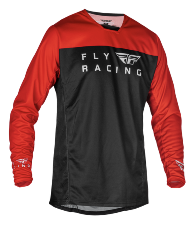 Fly Racing 2023 Fly Racing Radium Adult Red/Black/Grey Jersey