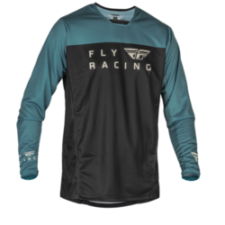Fly Racing 2023 Fly Racing Radium Adult Black/Evergreen/Sand Jersey
