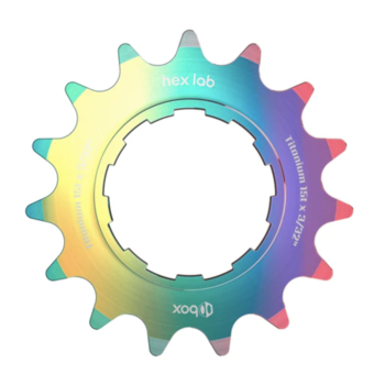 Box Components Box Hex Lab Titanium Rainbow Cog