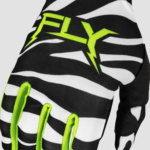 Fly Racing 2024 Fly Racing Lite Uncaged Black/White/Neon Green Gloves