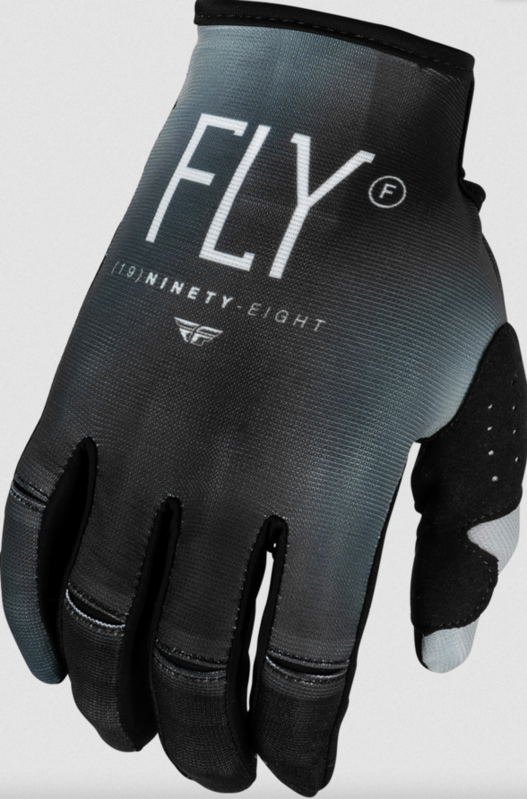 Fly Racing 2024 Fly Racing Kinetic Prodigy Black/Light Grey Gloves