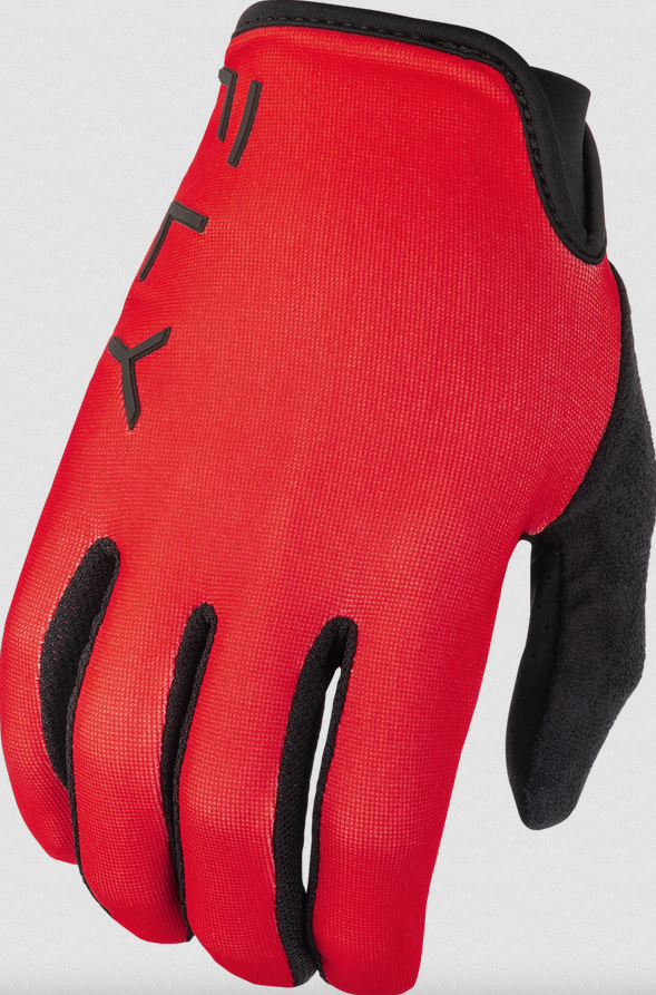 2023 Fly Racing Radium Red Gloves