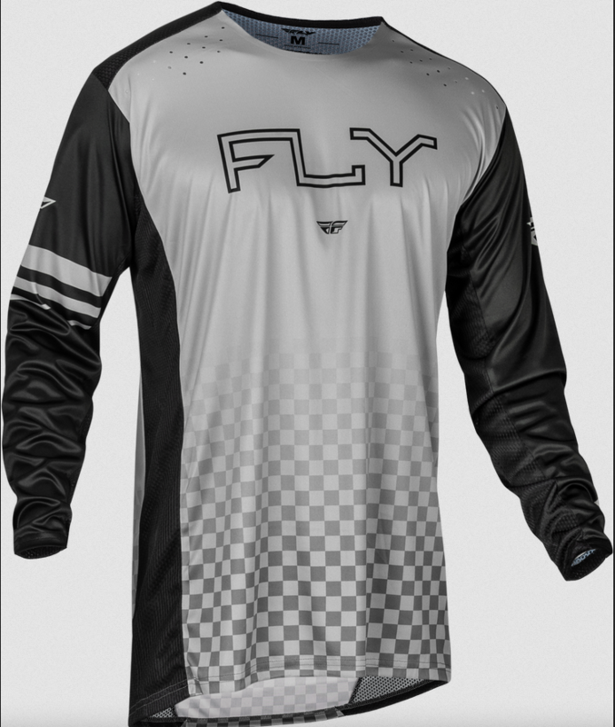Fly Racing 2024 Fly Racing Rayce Youth Black/Grey Jersey