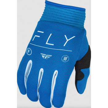 Fly Racing 2024 Fly Racing F-16 Youth True Blue/White Gloves
