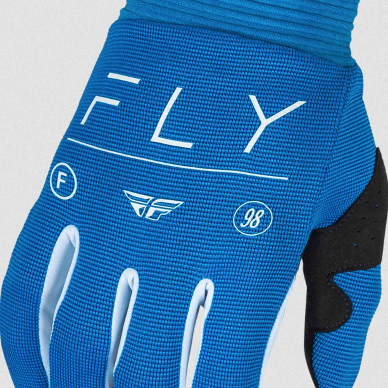 Fly Racing 2024 Fly Racing F-16 Adult True Blue Gloves