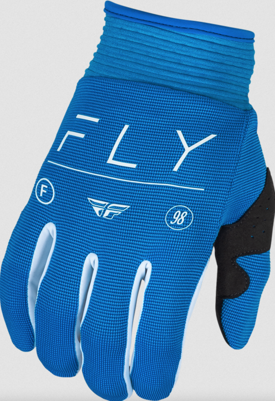 Fly Racing 2024 Fly Racing F-16 Adult True Blue Gloves