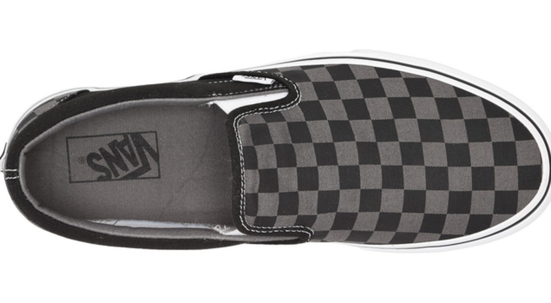 Vans Vans Classic Slip-On Checkerboard Black Shoes