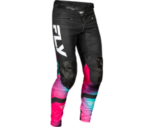 2025 Fly Racing Rayce Youth Fuschia/Black/Teal Pants 2025 Fly Racing Rayce Youth Fuschia/Black/Teal Pants