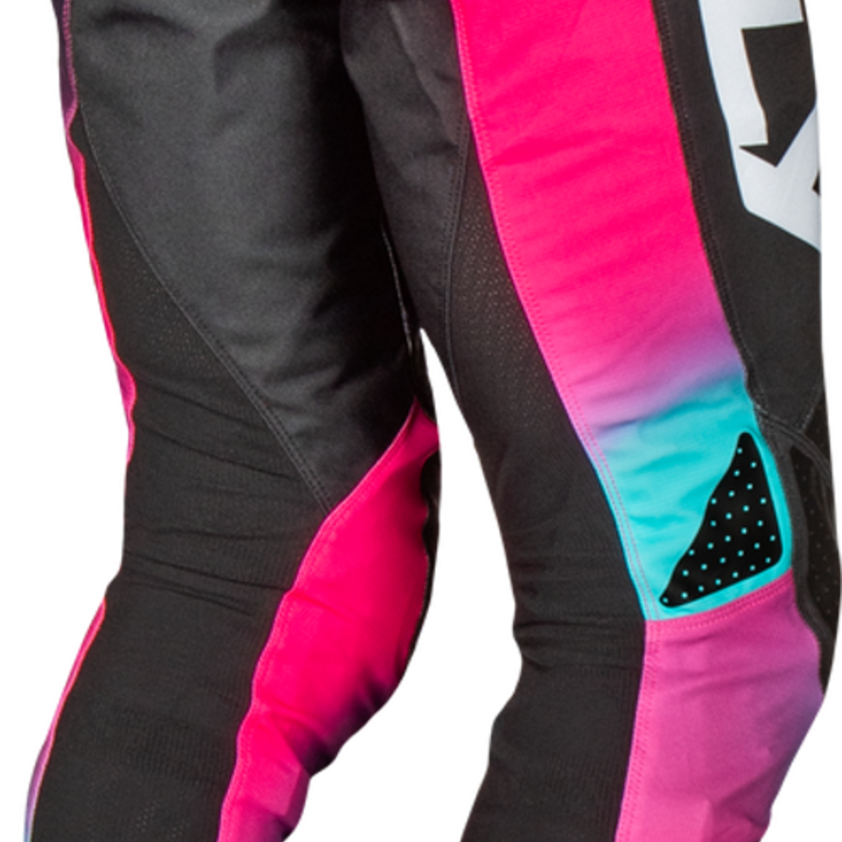 Fly Racing 2025 Fly Racing Rayce Youth Fuschia/Black/Teal Pants