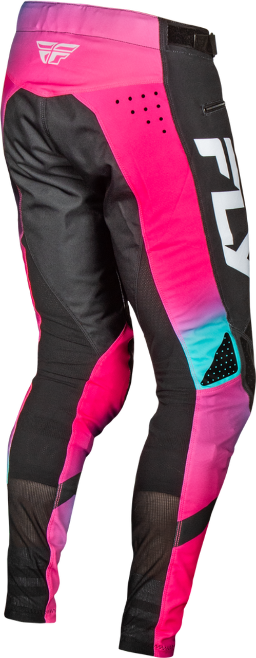 2025 Fly Racing Rayce Youth Fuschia/Black/Teal Pants 2025 Fly Racing Rayce Youth Fuschia/Black/Teal Pants