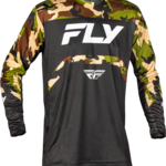 Fly Racing 2025 Fly Racing Rayce Youth Black/Camo Jersey