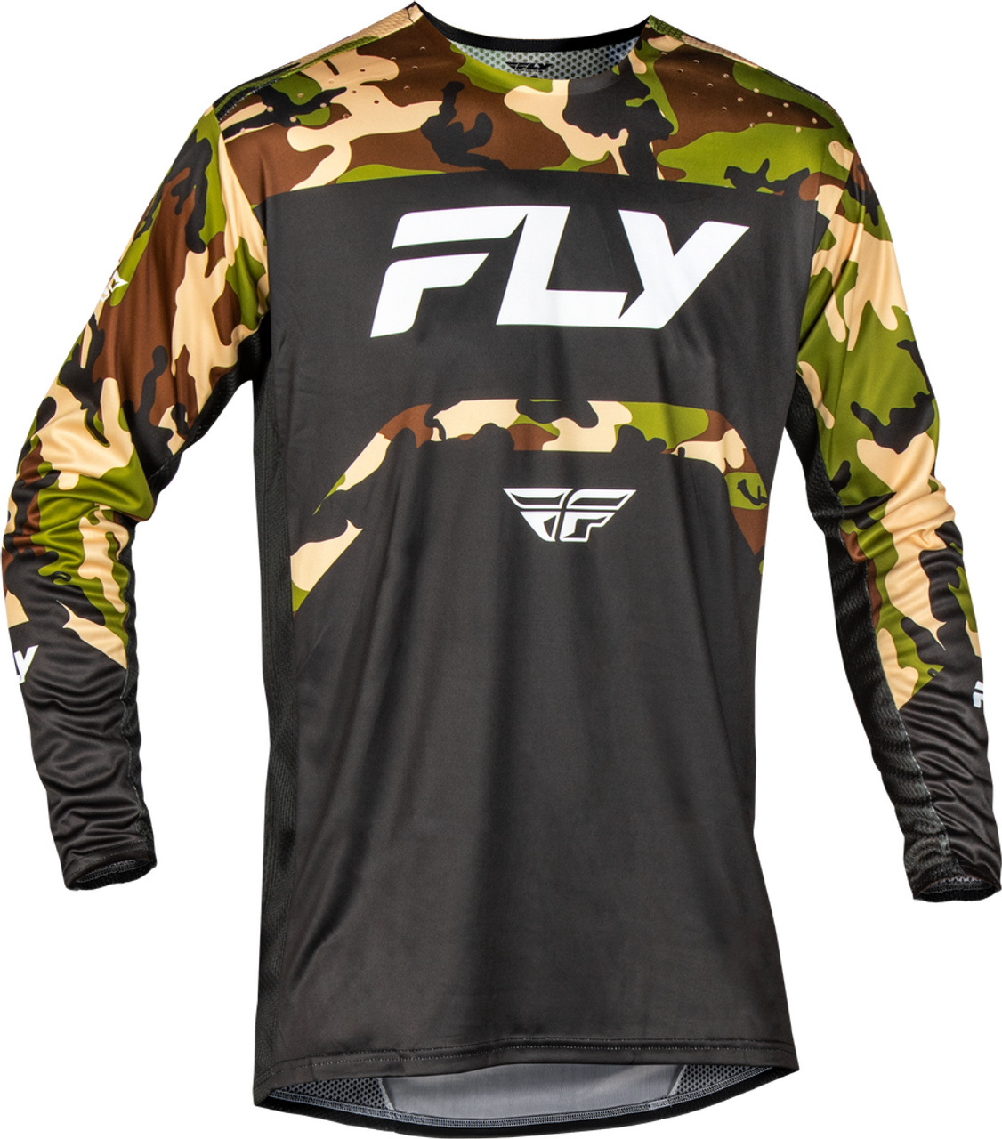 Fly Racing 2025 Fly Racing Rayce Youth Black/Camo Jersey