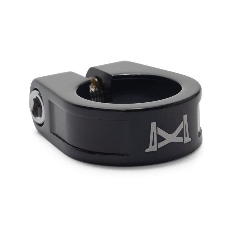 Rixin Rixin Catch Seat Post Clamp 28.6mm Black