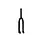 Merritt Merritt Battle Fork 20" Black