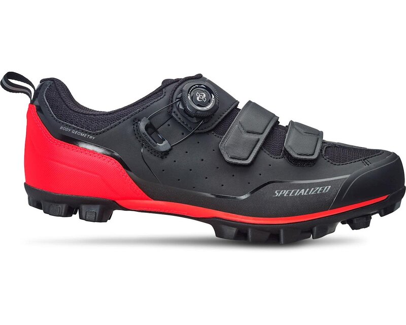 Specialized Specialized Comp MTB Black/RocketRed Size 38.5 Shoes