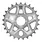 Alienation Alienation Pro Raider 25T Silver Chainring