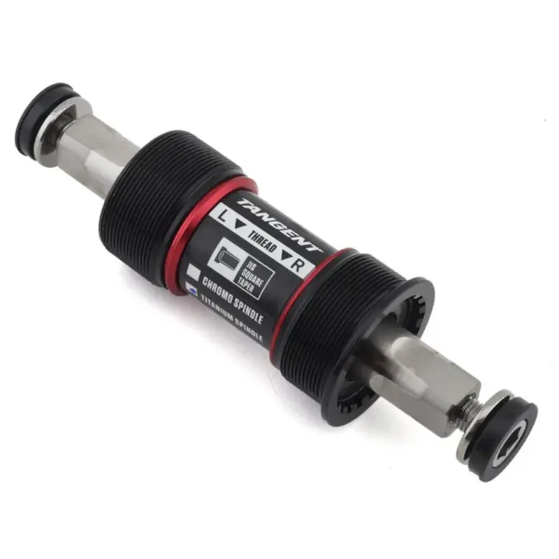 Tangent  Square Taper TI 113mm Black Bottom Bracket