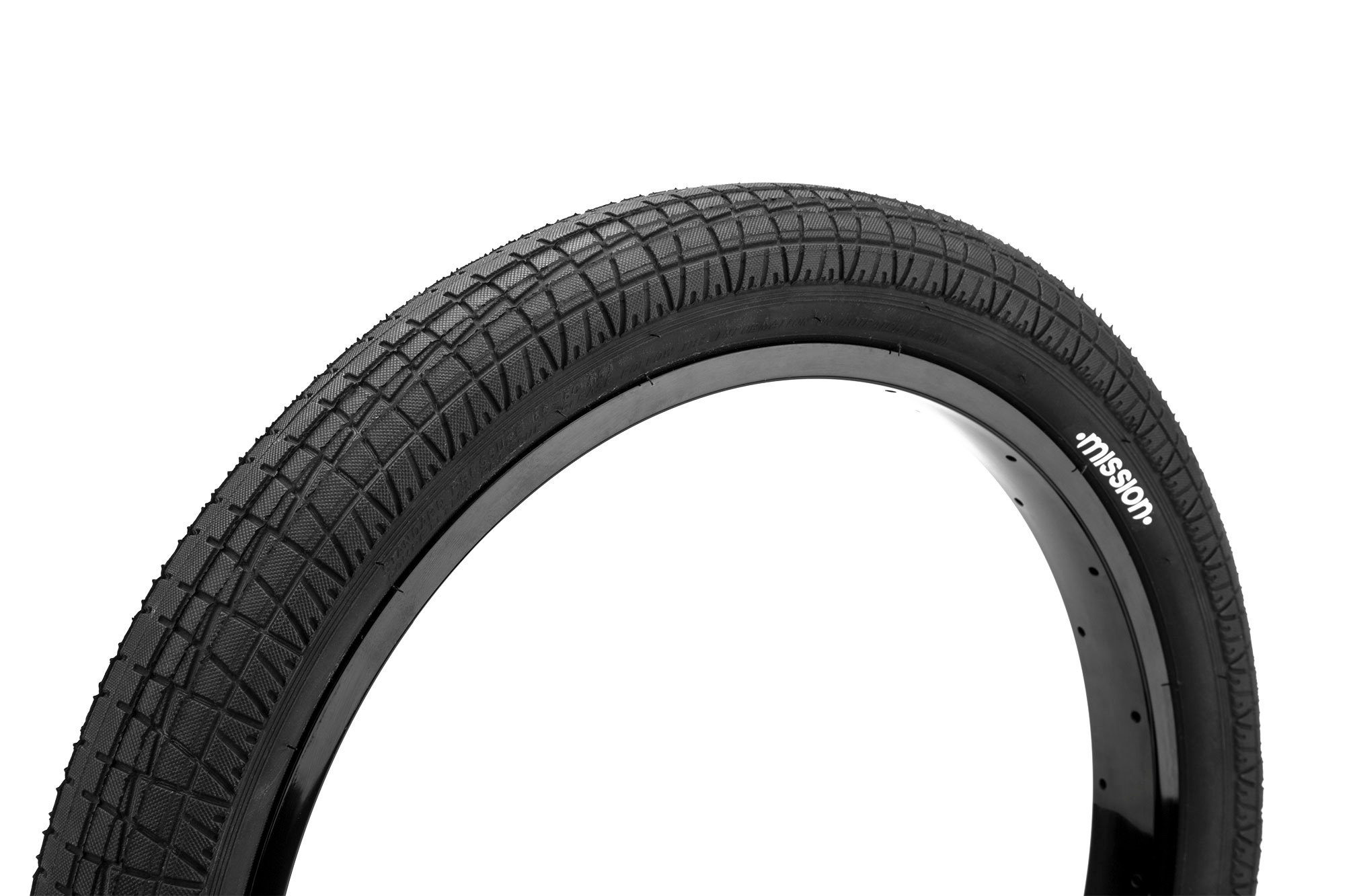 Mission 20x2.4" Mission Fleet Black Tire