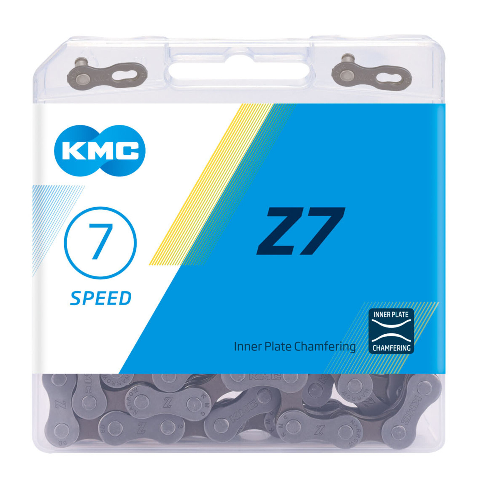 KMC KMC Z7 5,6, 7, 8spd Gray/Brown Chain