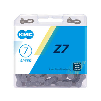 KMC KMC Z7 5,6, 7, 8spd Gray/Brown Chain