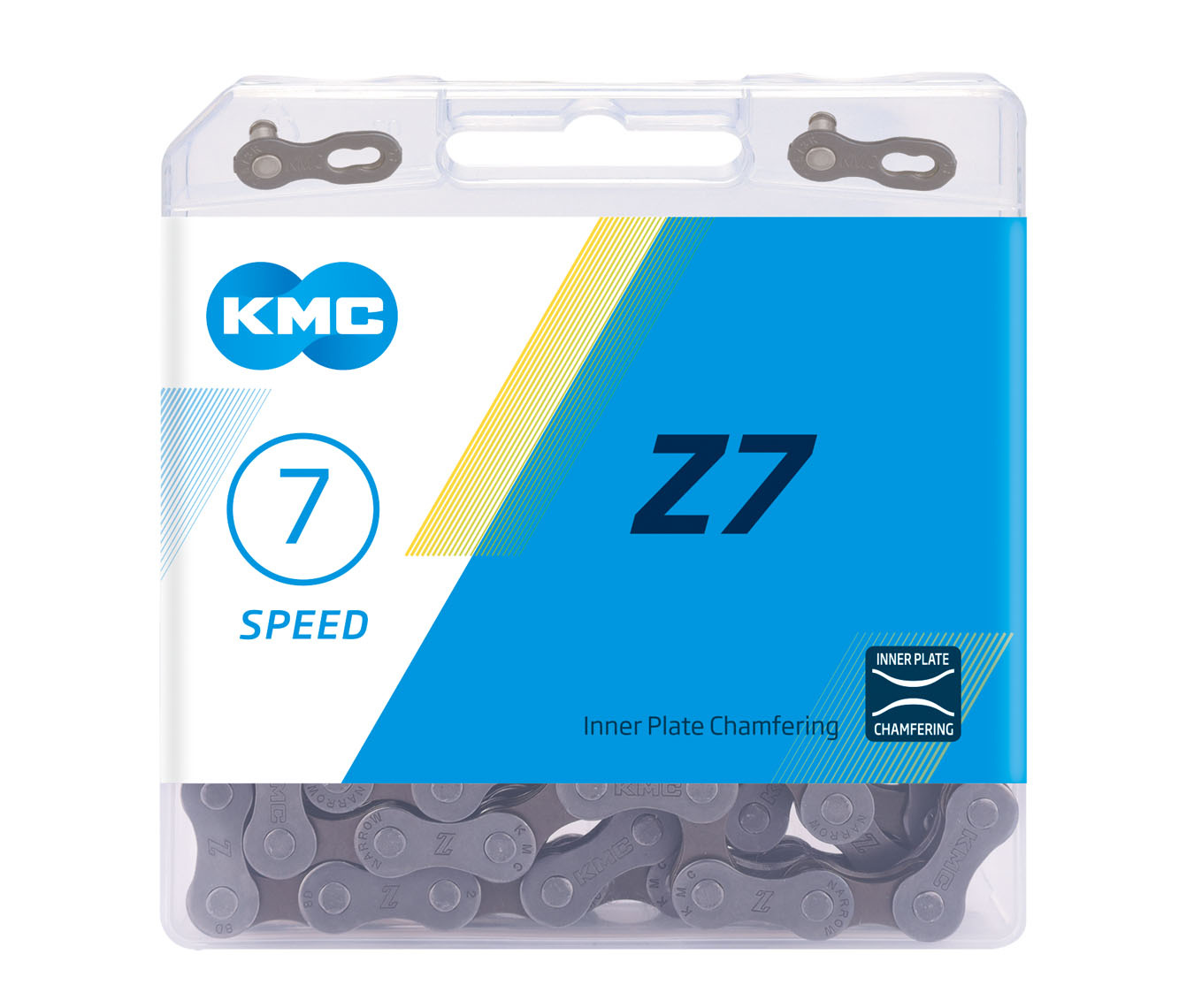 KMC KMC Z7 5,6, 7, 8spd Gray/Brown Chain