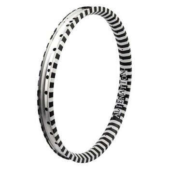 Alienation Alienation Vandal TCS Sandworn 20" Rim - Black and White