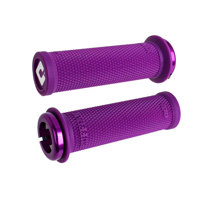 ODI ODI Ruffian Mini v2.1 Lock-On Grips Purple