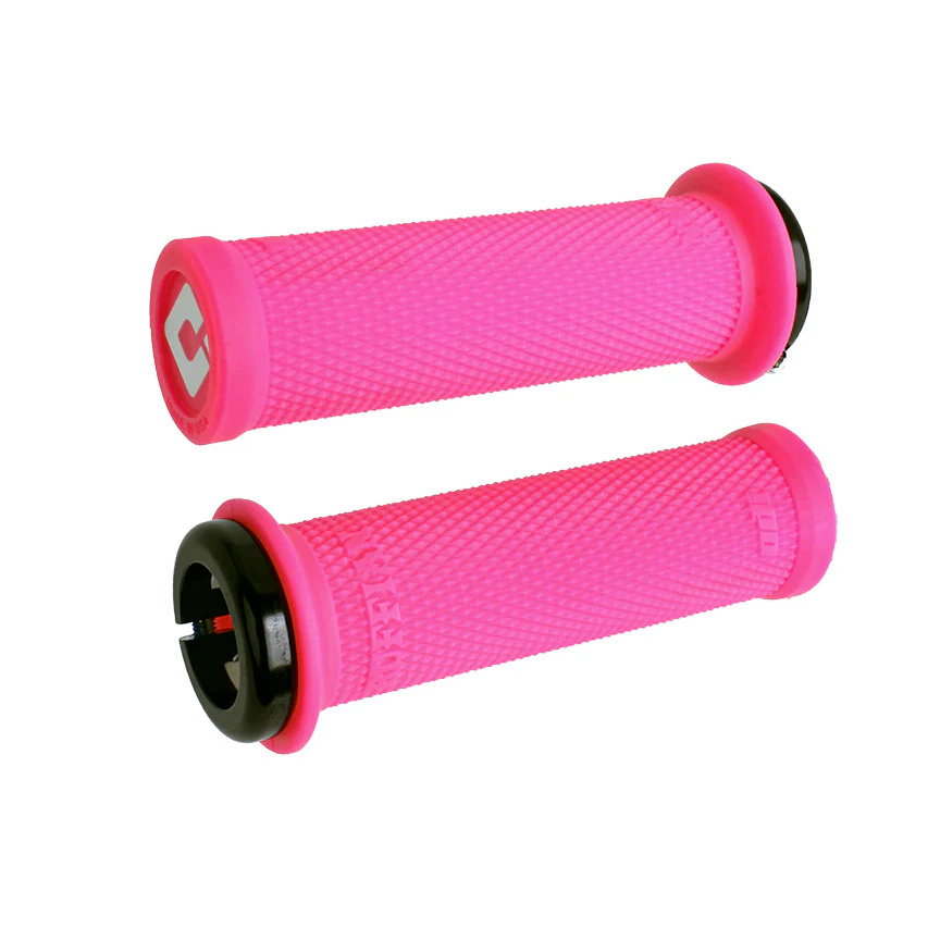ODI ODI Ruffian Mini v2.1 Lock-On Grips Pink