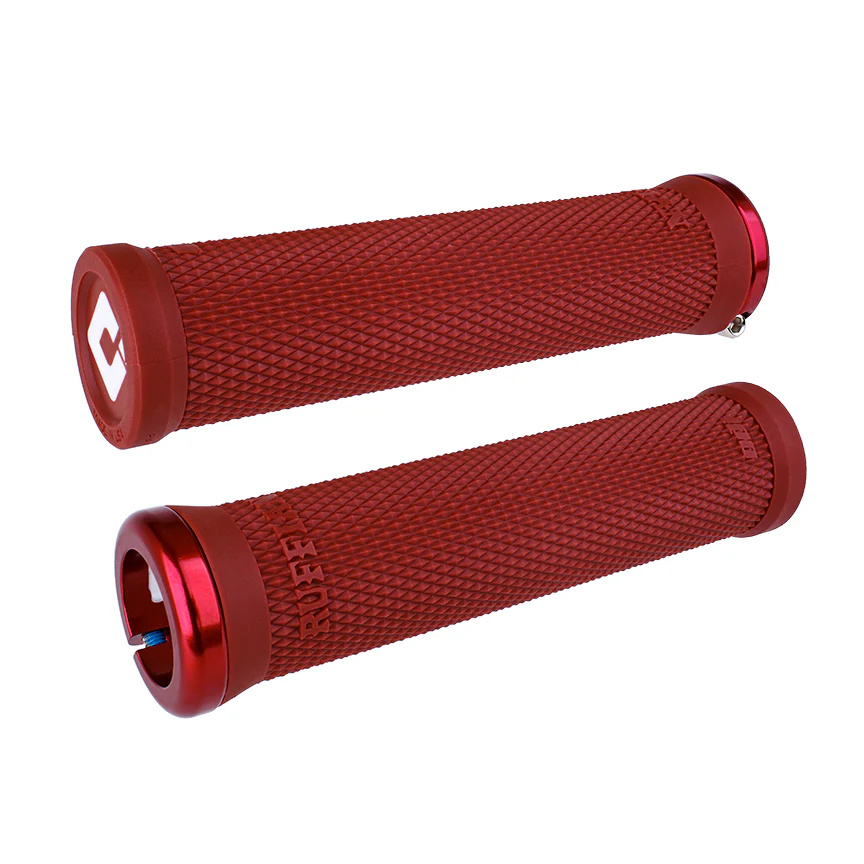 ODI ODI Ruffian v2.1 Lock-On Grips Red