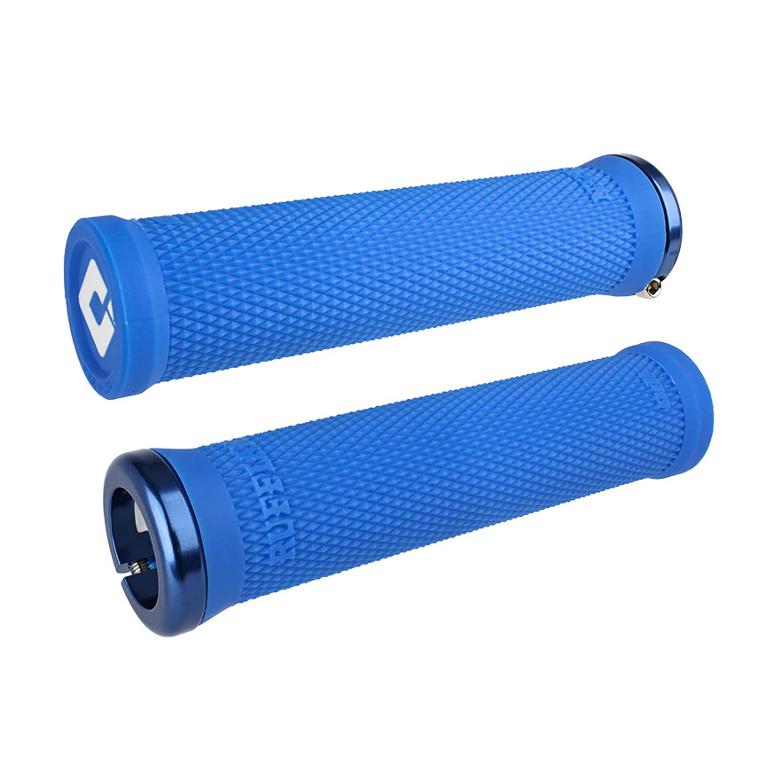 ODI ODI Ruffian v2.1 Lock-On Grips Blue