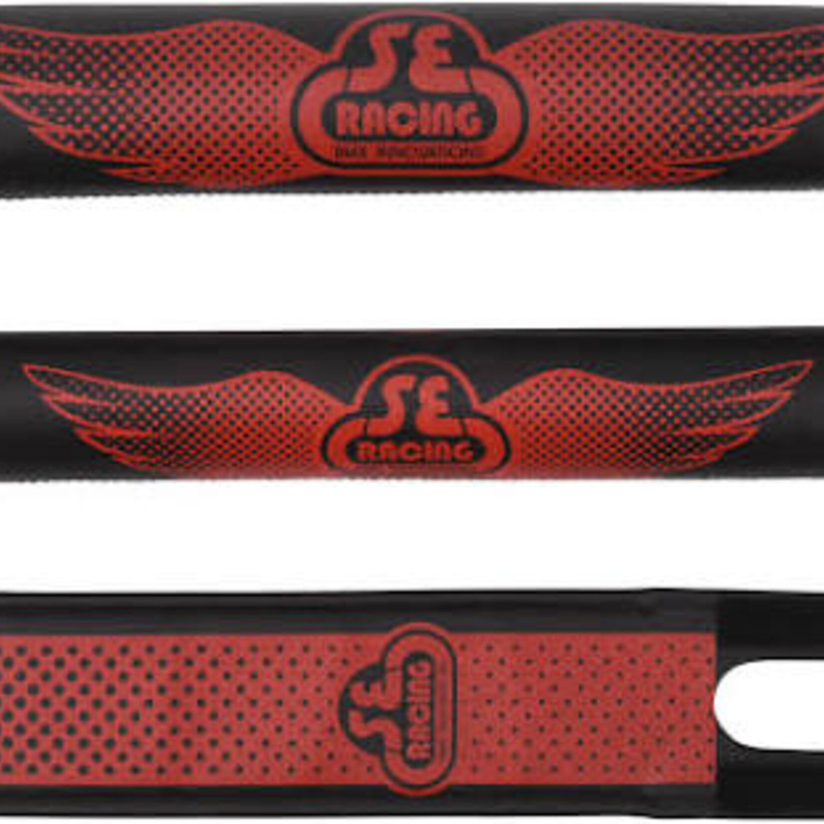 SE BIKES SE Bikes Wing Fade Black/Red Pad Set