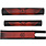 SE BIKES SE Bikes Wing Fade Black/Red Pad Set