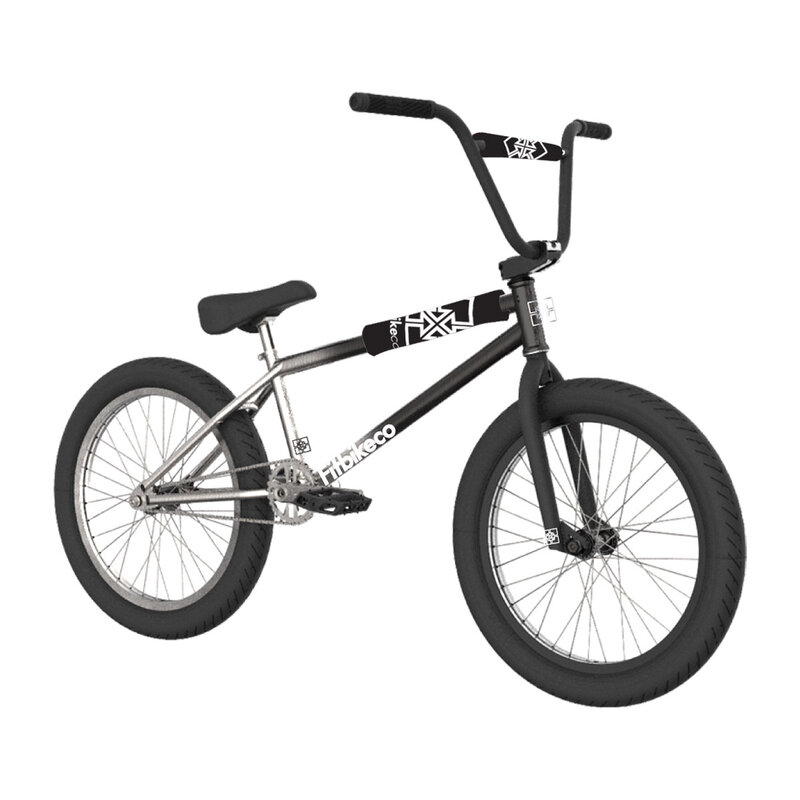 Fit BikeCo 2026 Fit BikeCo Series 22" Black Silver Fade Bike