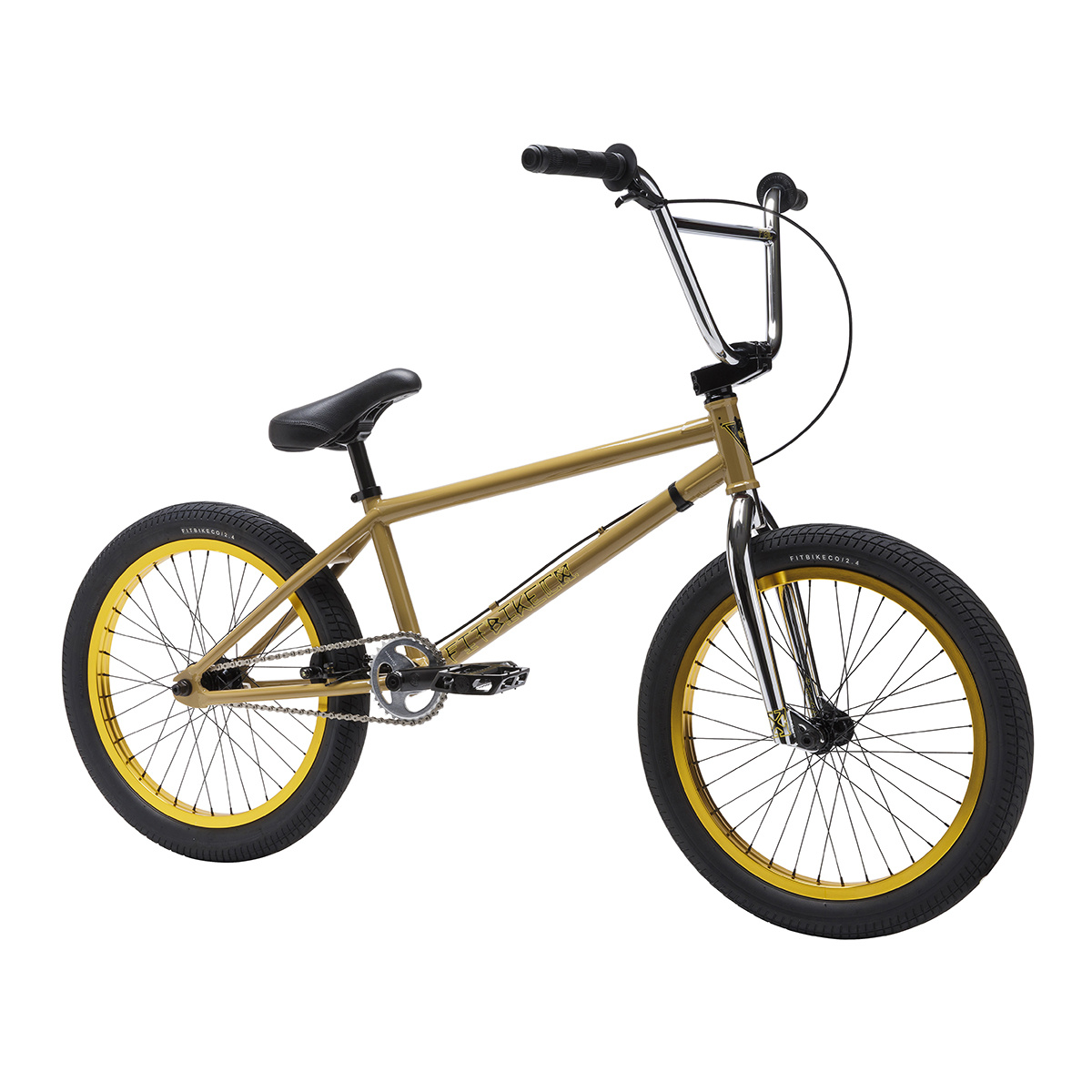 Fit BikeCo 2026 Fit BikeCo Nightwolf 21" Tan Bike