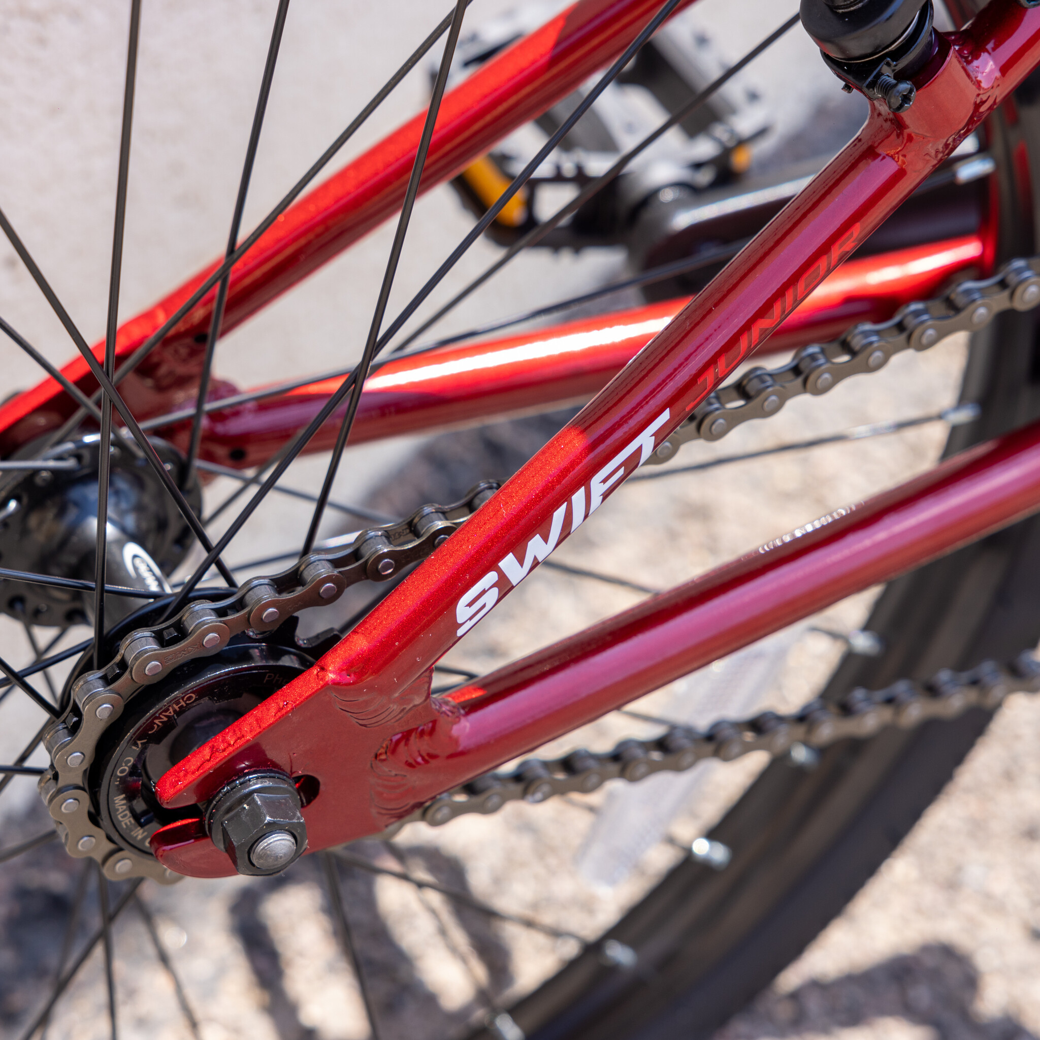 DK Dk Swift Junior Gloss Red Bike