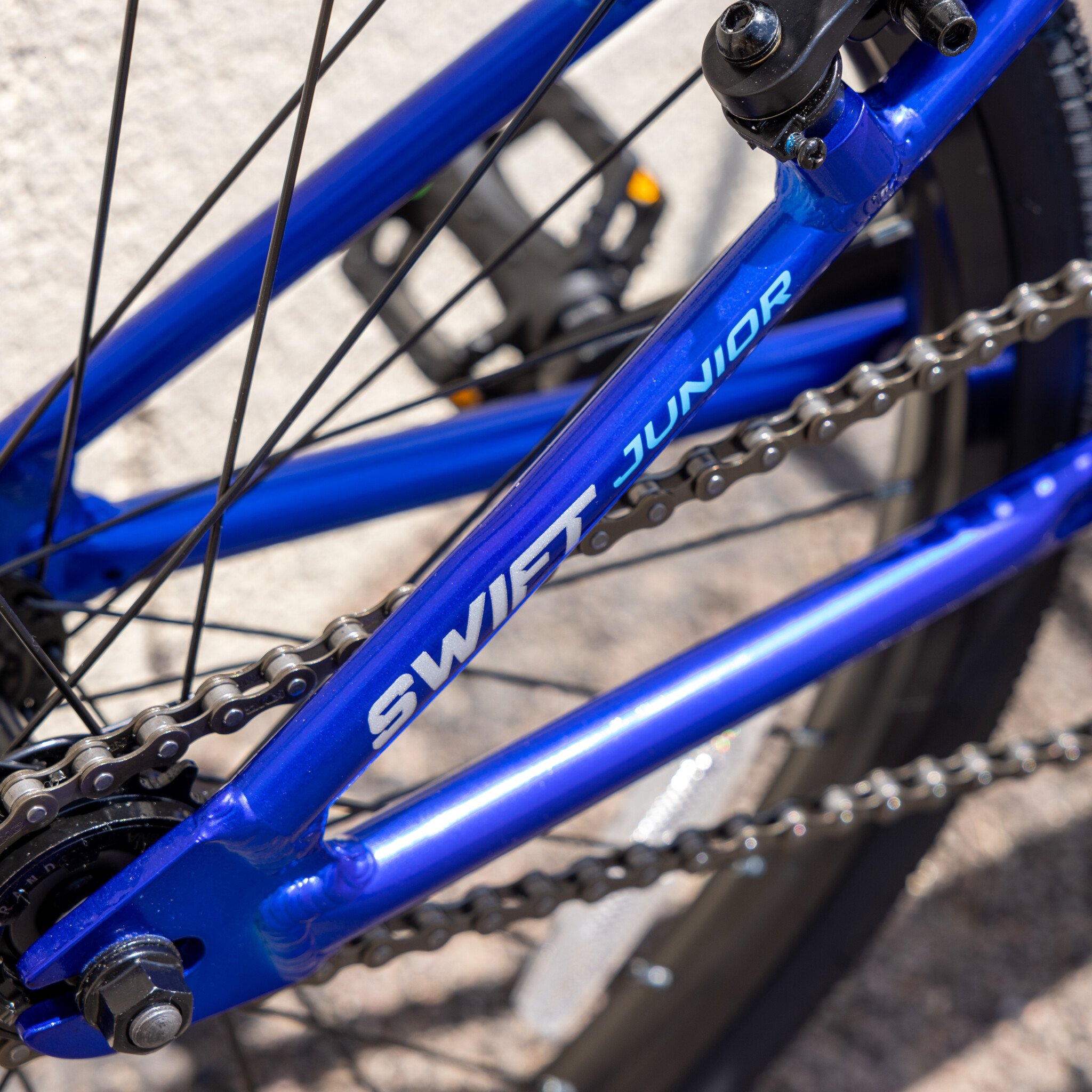 DK Dk Swift Junior Gloss Blue Bike