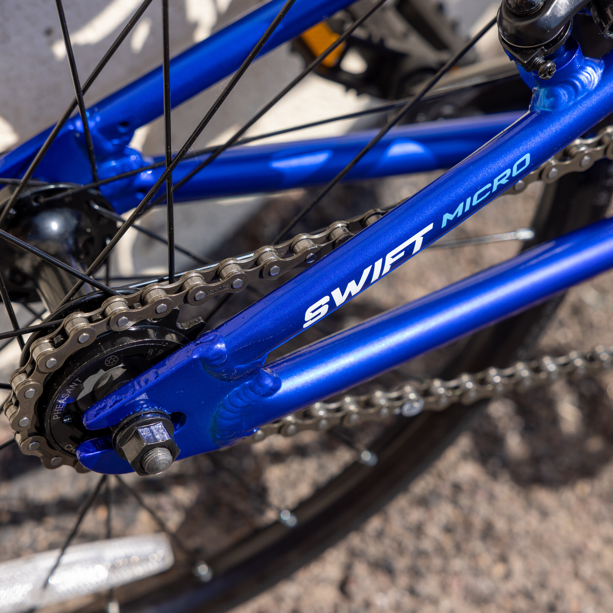 DK Dk Swift Micro 18" Gloss Blue Bike