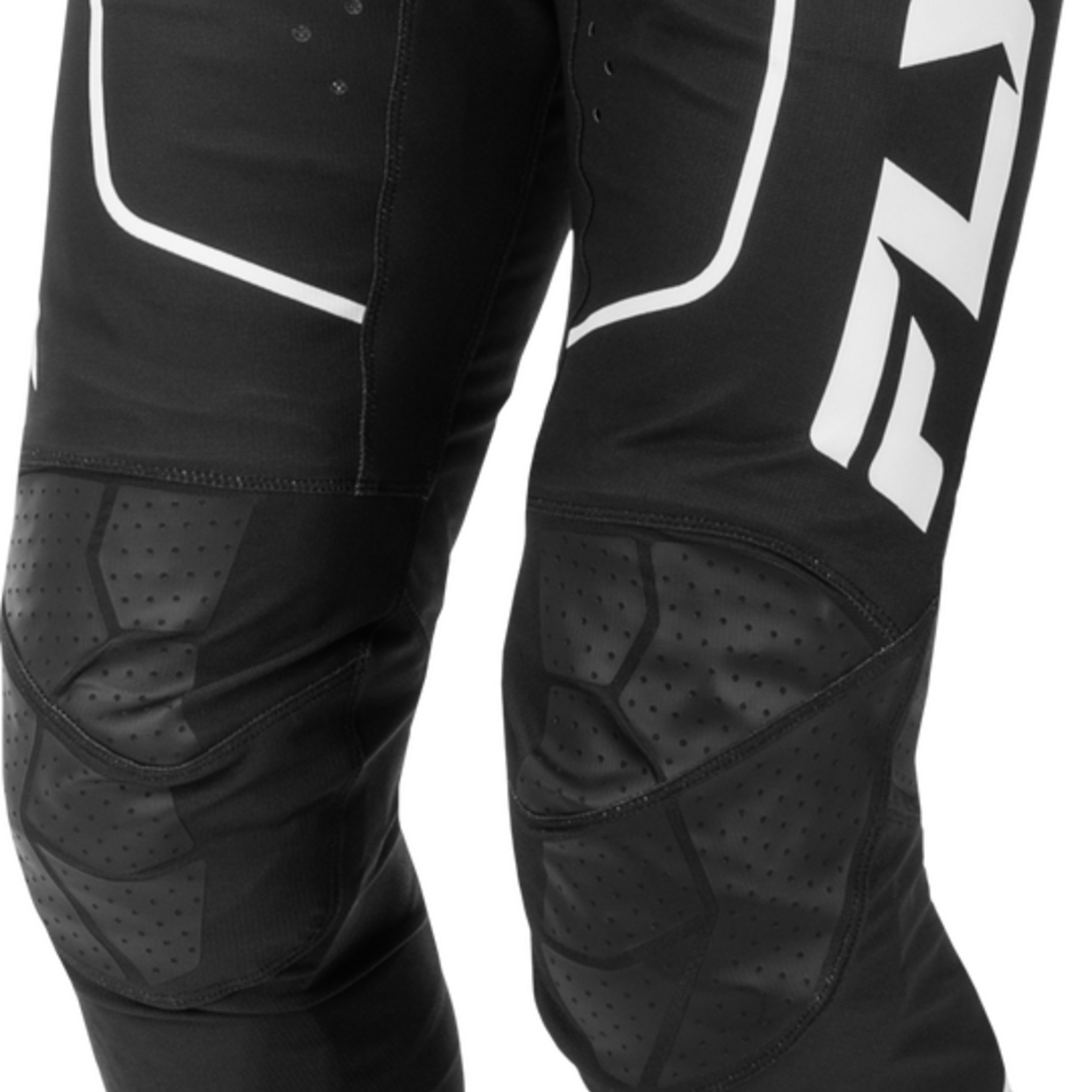 Fly Racing 2026 Fly Racing Rayce Adult Black/White Pants